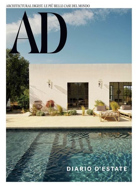 AD Architectural Digest Italia – Luglio-Agosto 2023 Cover