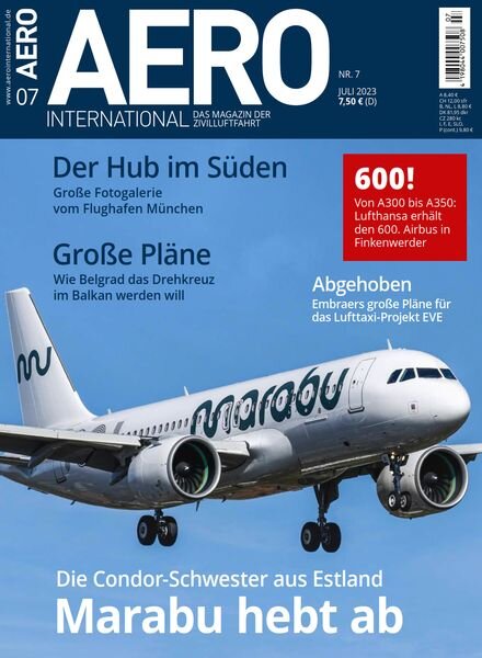 Aero International – Juli 2023 Cover