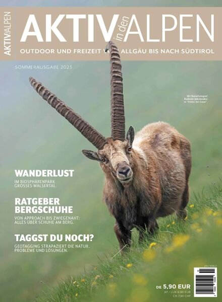AKTIV in den ALPEN – Juni 2023 Cover