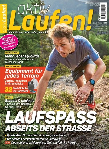 aktiv Laufen – Juni 2023 Cover