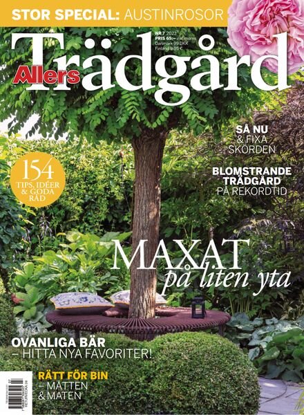 Allers Tradgard – juli 2023 Cover
