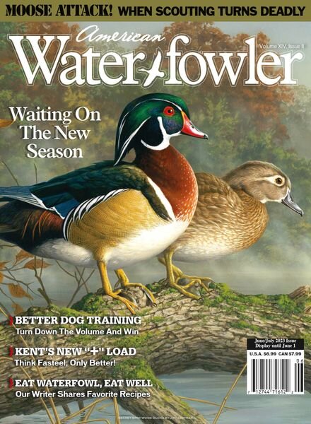 American Waterfowler – Vol XIV Issue II – June-July 2023 Cover