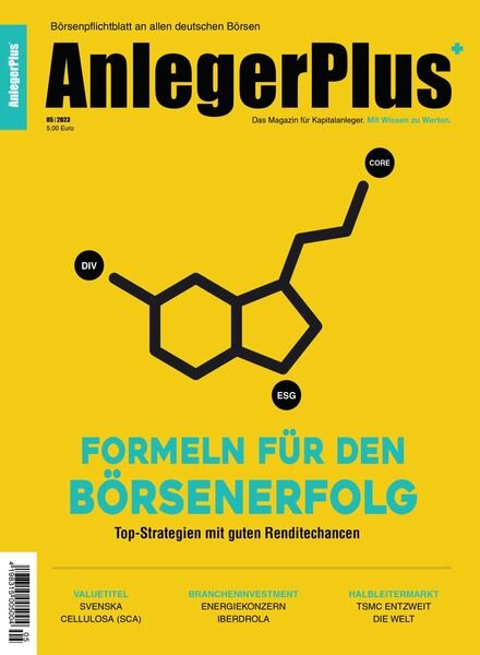 AnlegerPlus – Juni 2023 Cover
