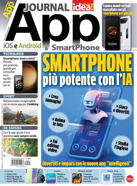App Journal – luglio 2023 Cover