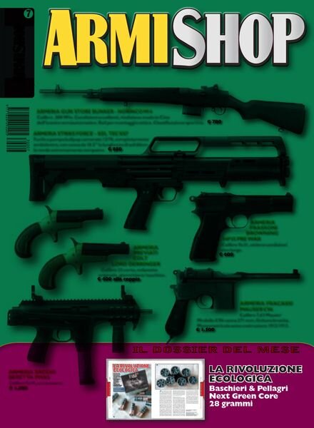 Armi Shop – Luglio 2023 Cover