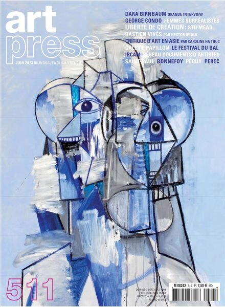 Art Press – Juin 2023 Cover