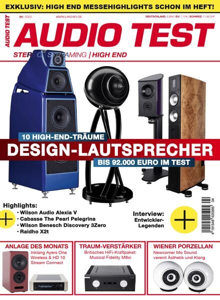 Audio Test – Mai 2023 Cover