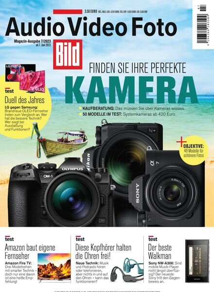 Audio Video Foto Bild – Juli 2023 Cover