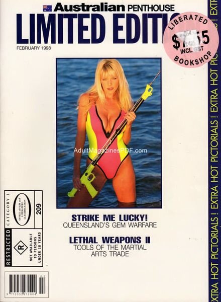 Australian Penthouse – February 1998 Limited Edition Cover
