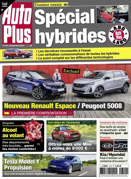 Auto Plus France – 26 mai 2023 Cover
