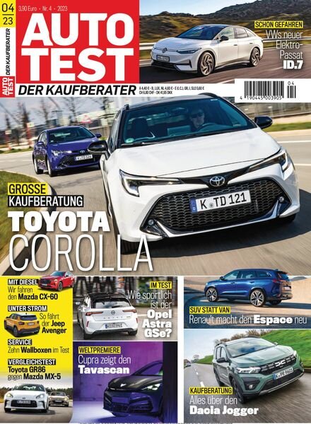Auto Test Germany – Juni 2023 Cover