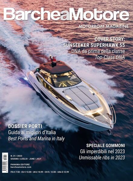 Barche a Motore – Giugno-Luglio 2023 Cover