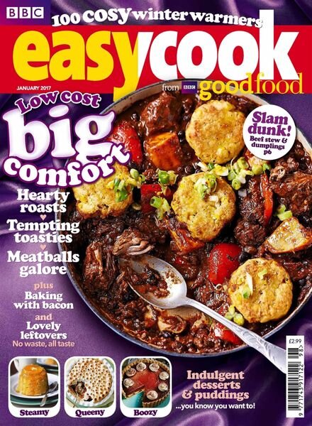BBC Easy Cook – December 2016 Cover