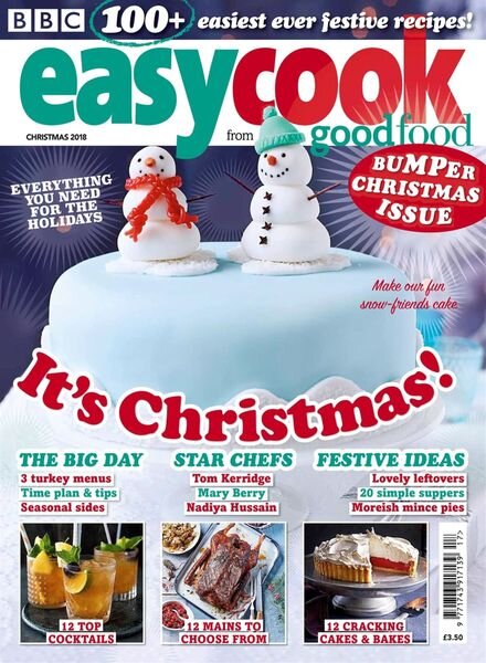 BBC Easy Cook – November 2018 Cover