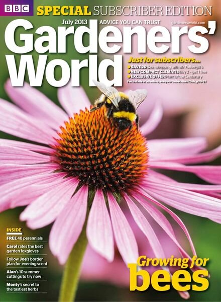 BBC Gardeners World – June 2013 Cover