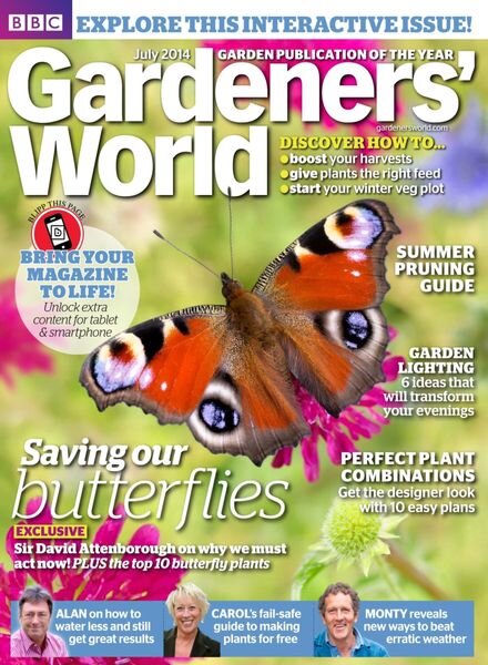 BBC Gardeners World – June 2014 Cover