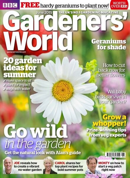 BBC Gardeners World – May 2015 Cover