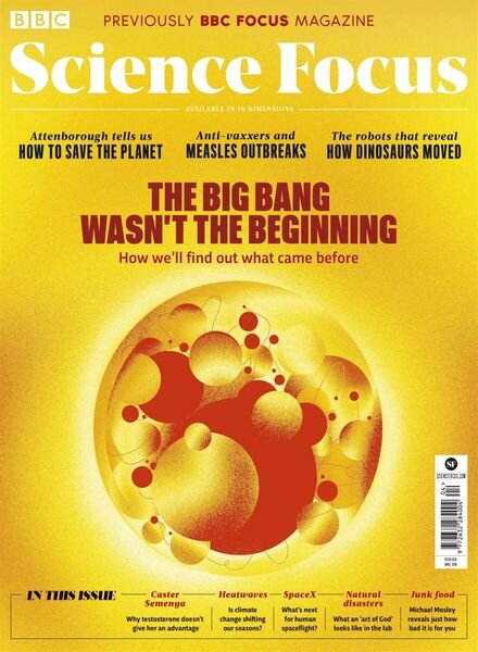BBC Science Focus – April 2019 Cover