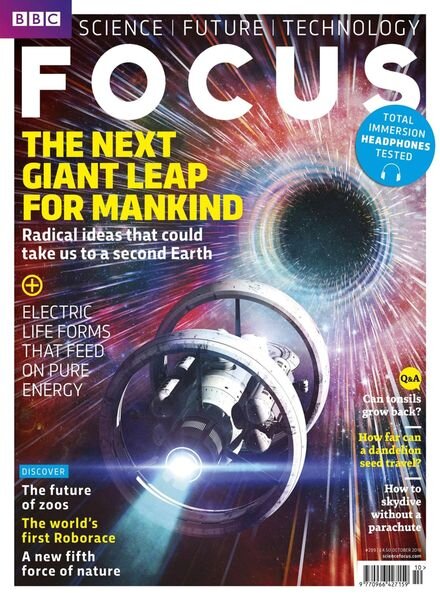 BBC Science Focus – September 2016 Cover