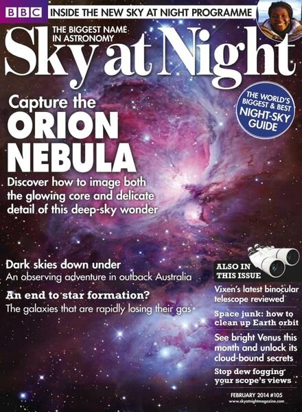 BBC Sky at Night – January 2014 Cover