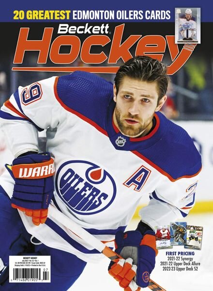 Beckett Hockey – July 2023 Cover