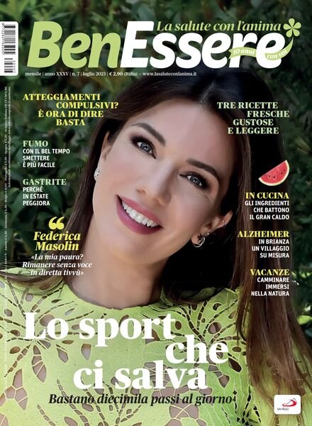 Benessere – Luglio 2023 Cover