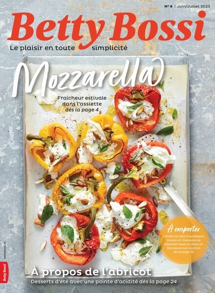 Betty Bossi edition francaise – juin 2023 Cover