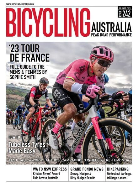Bicycling Australia – July 2023 Cover