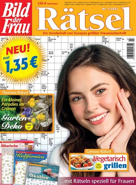 Bild der Frau Ratsel – Juli 2023 Cover