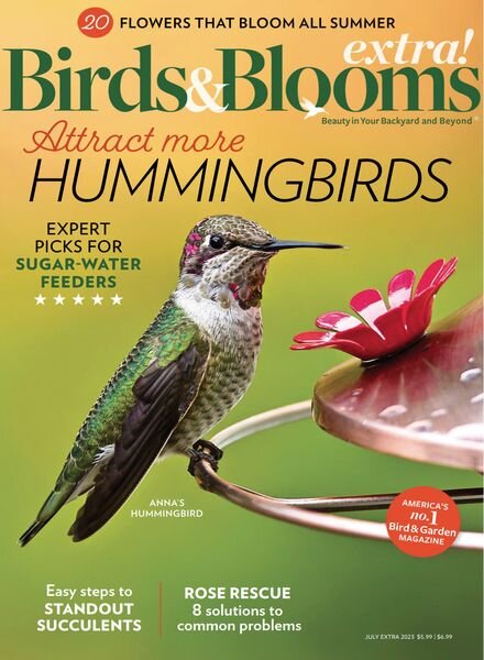Birds and Blooms Extra – July 2023 Cover