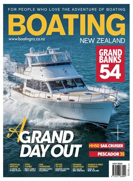Boating New Zealand – July 2023 Cover