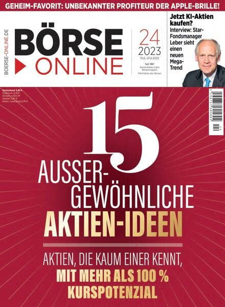 Borse Online – 15 Juni 2023 Cover