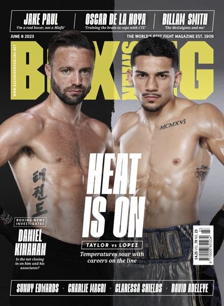 Boxing News – June 08 2023 Cover