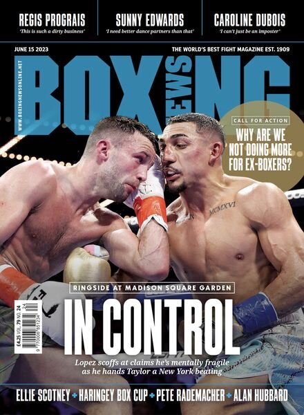 Boxing News – June 15 2023 Cover
