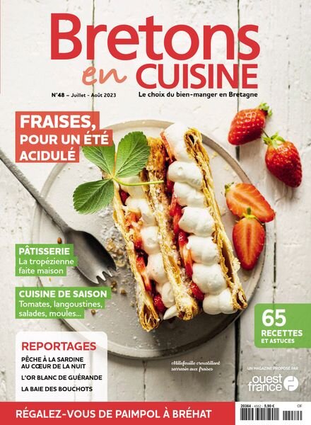 Bretons en Cuisine – Juillet-Aout 2023 Cover