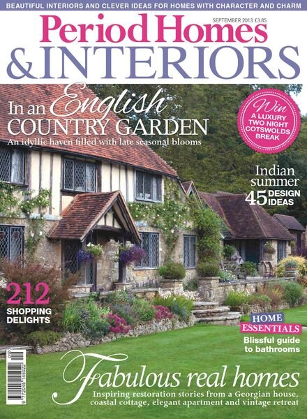 British Period Homes – August 2013 Cover