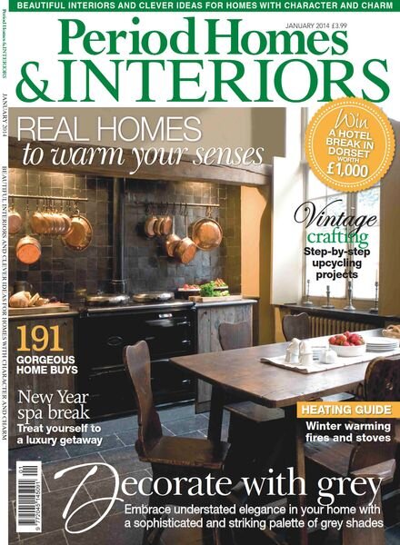 British Period Homes – December 2013 Cover