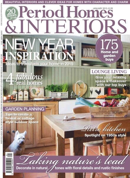 British Period Homes – December 2014 Cover