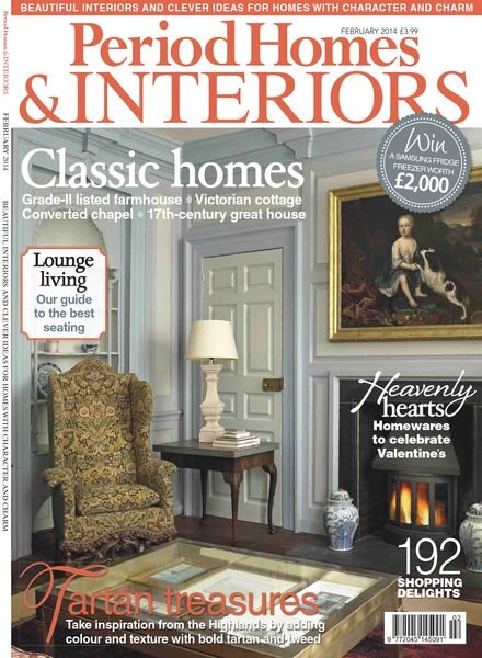 British Period Homes – January 2014 Cover