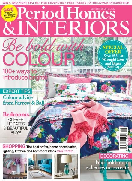British Period Homes – July 2016 Cover