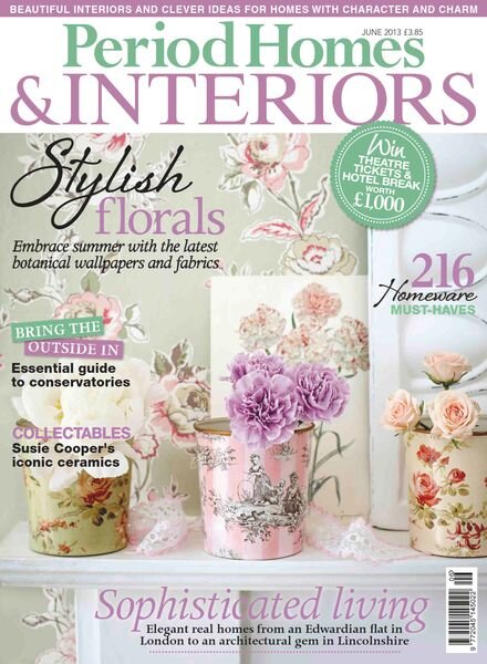 British Period Homes – May 2013 Cover
