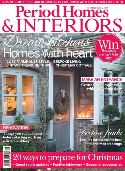 British Period Homes – October 2015 Cover
