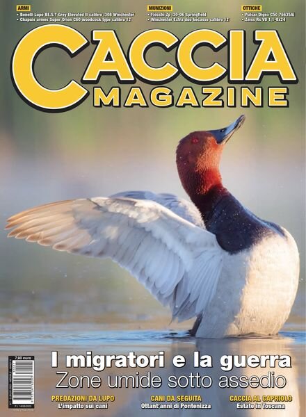 Caccia Magazine – Luglio 2023 Cover