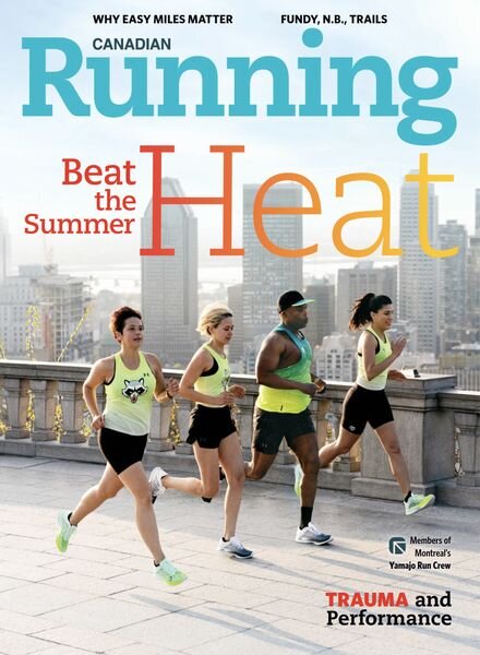 Canadian Running – July-August 2023 Cover