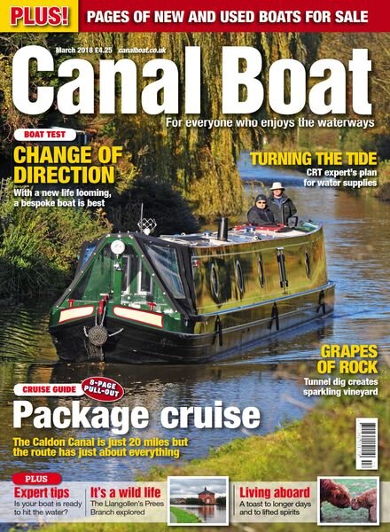 Canal Boat – January 2018 Cover