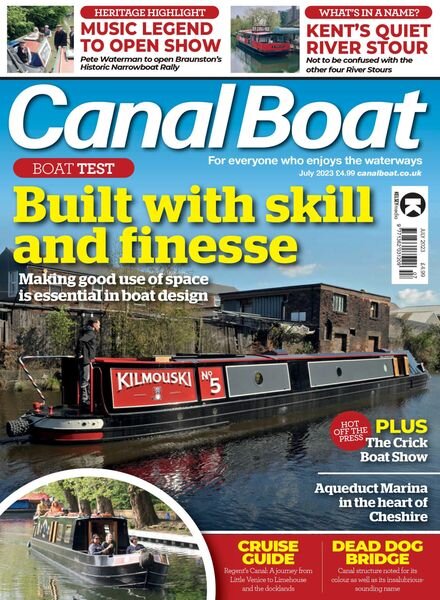 Canal Boat – July 2023 Cover