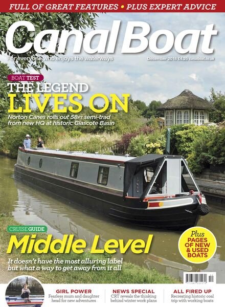 Canal Boat – October 2018 Cover