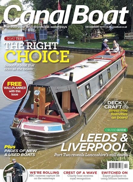 Canal Boat – October 2019 Cover