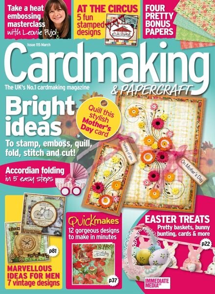 Cardmaking & Papercraft – February 2013 Cover