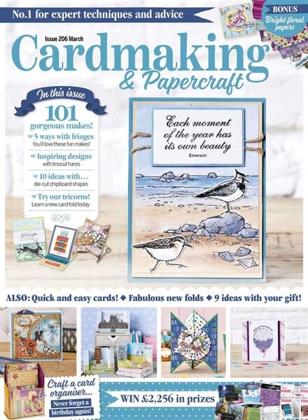 Cardmaking & Papercraft – February 2020 Cover